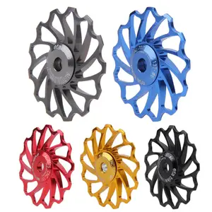 Задний переключатель передач 13T для горного и дорожного велосипеда, керамический подшипник, джоки, направляющая для дорожного велосипеда, велосипедный роликовый шкив, велосипедные запчасти, аксессуары