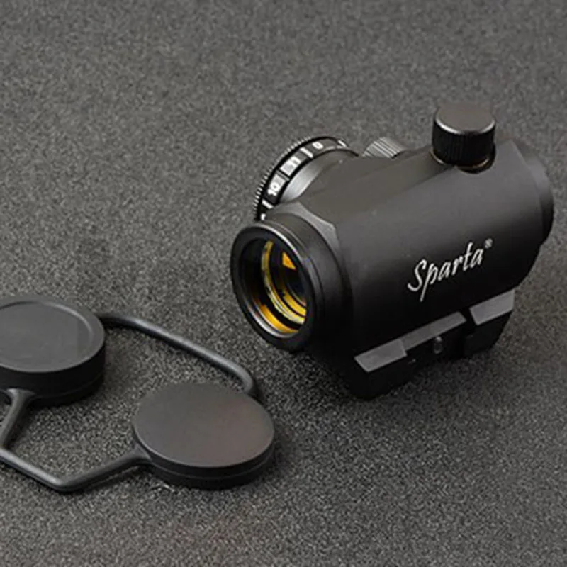 Тактический Micro 1x20 прицел в красный горошек 20 мм Пикатинни Вивер рейку крепление