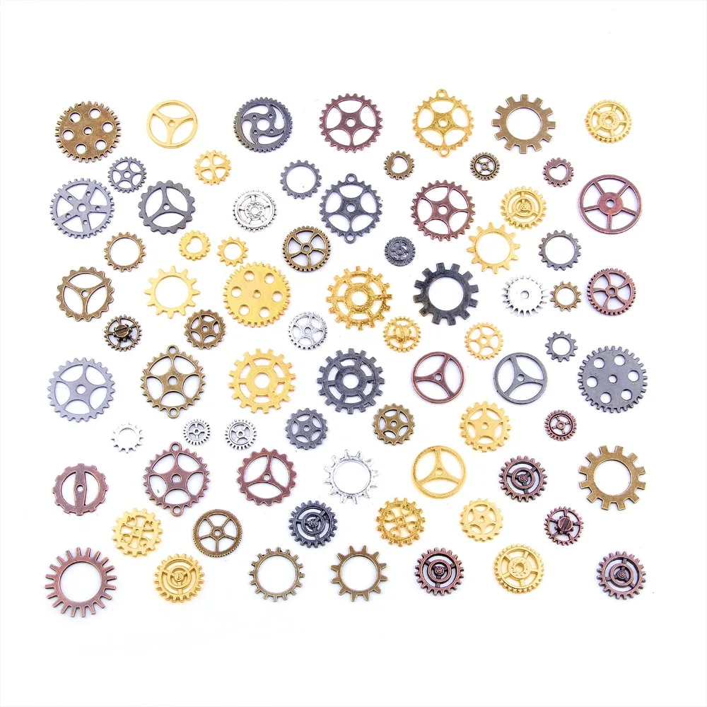 Смешанные амулеты античные посеребренные медные Подвески из сплавов подходят