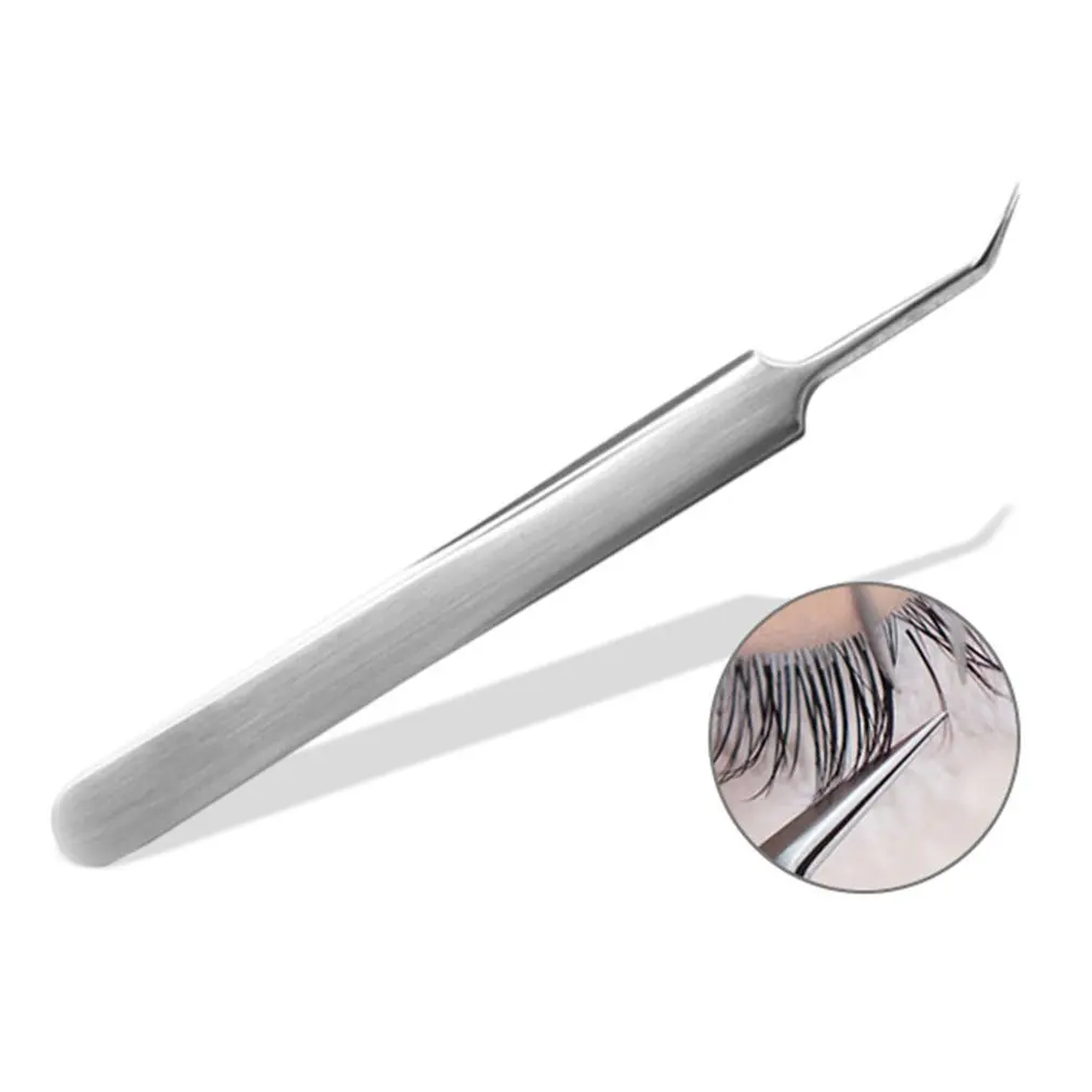 1 шт. Пинцет для наращивания ресниц прямой изогнутый Острый Профессиональный