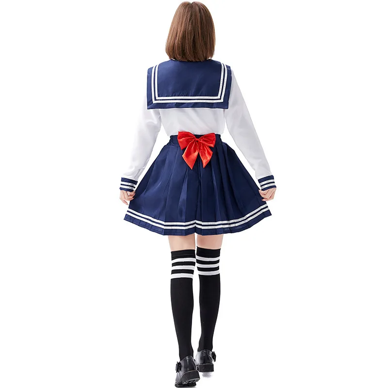 Женская школьная форма Kawaii Sailor JK карнавальный костюм| |
