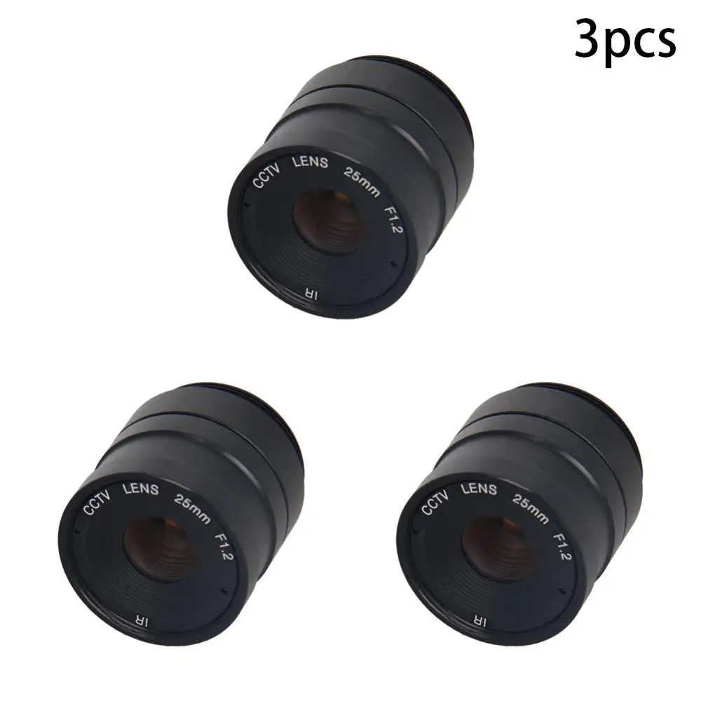Новинка 2 шт./3 шт. объектив F1.2/F1.4 CS с креплением Ручная настройка апертуры 720P