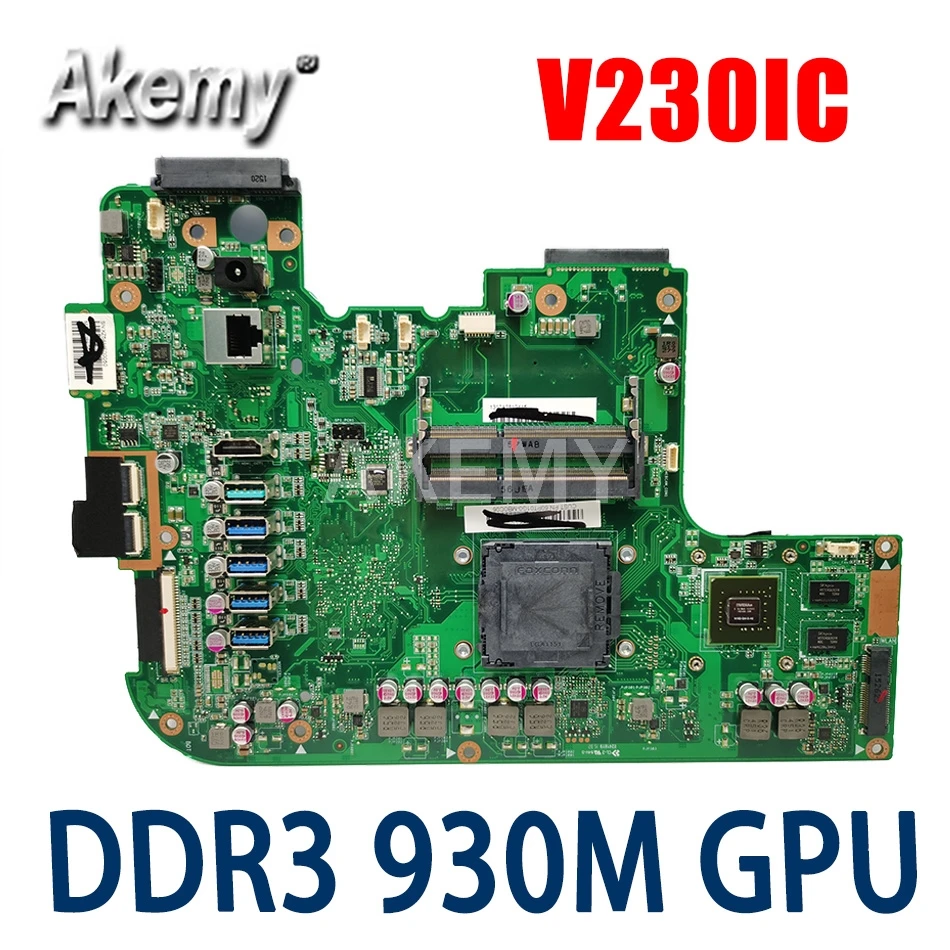 

V230IC Универсальная материнская плата для ASUS V230 V230ICGK-BC206X оригинальная материнская плата Onboard DDR3 GeForce 930M GPU