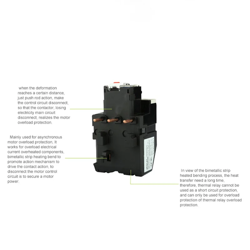 Регулируемое тепловое реле для перегрузки LR2D13 электрические 1 6 А 2 5 4 а 8 10 13 18 25