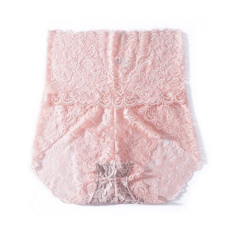 

Женские трусики размера плюс, кружевное нижнее белье с высокой талией, бесшовное цветочное нижнее белье, прозрачные трусы, женские трусы дл...