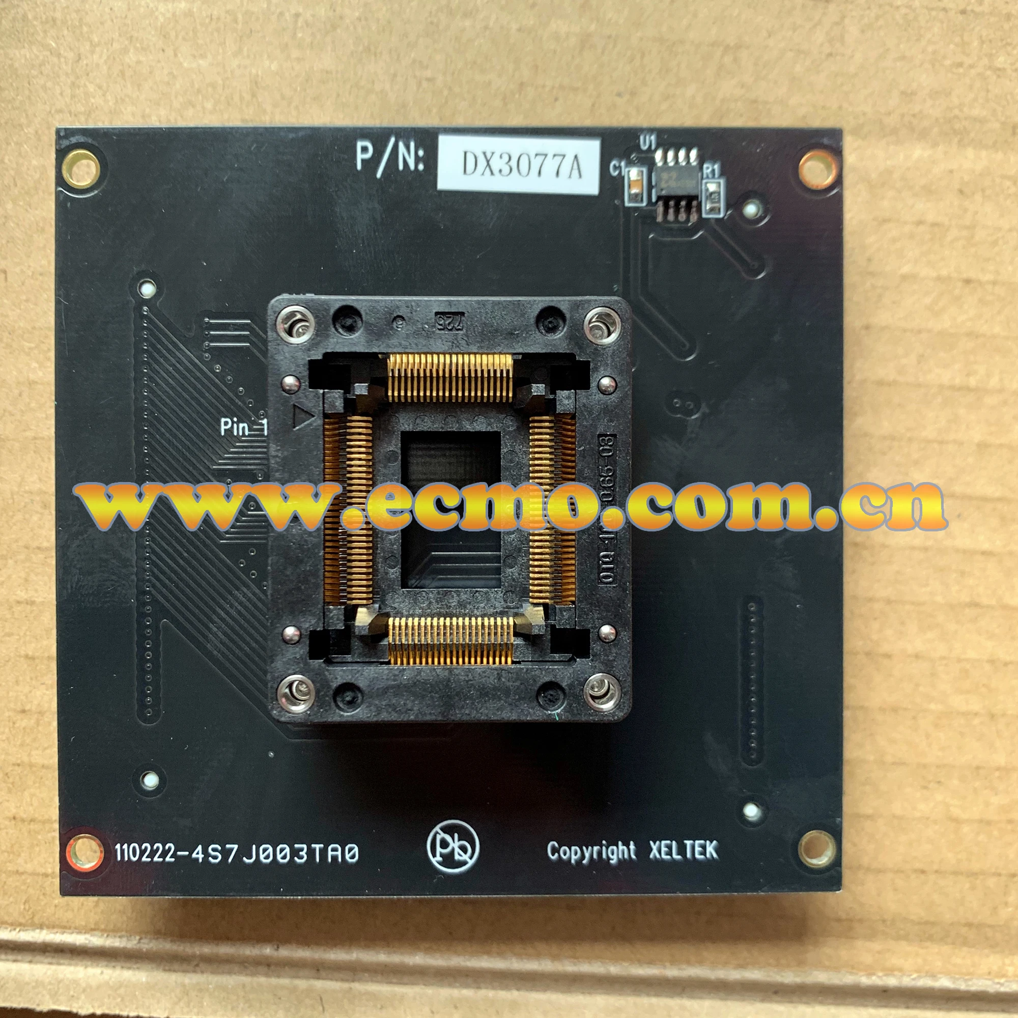 Ecmo.com.cn: подлинный только адаптер розетки XELTEK QFP100 DX3077A|Электрические розетки| |