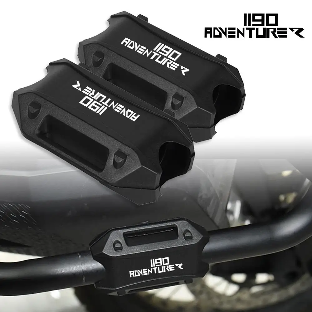 

For 1190 AdventureR 1190 ADV Adventure R 2013-2021 25MM Engine Bumper Decorative Guard Block Crash bar Protection 190 Adventure