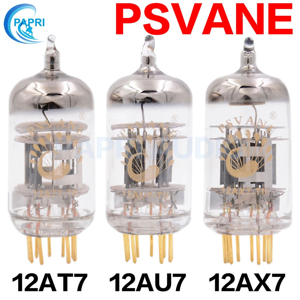 PSVANE 12AT7/ECC81 12AU7/ECC82 12AX7-T/ECC83 Mark II вакуумная трубка для HIFI DIY аудио динамик для наушников винтажный ламповый усилитель