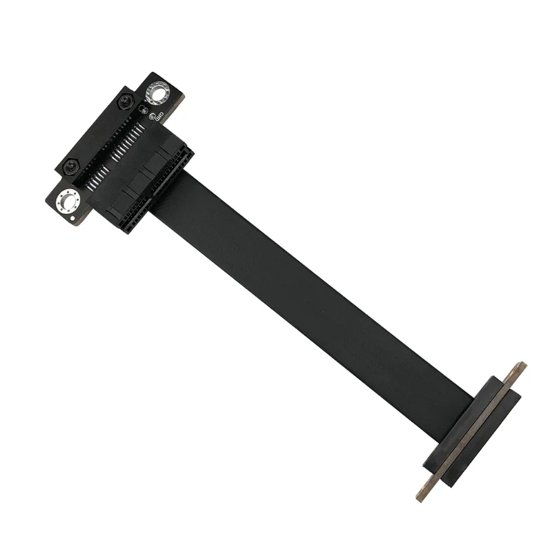 

H7JA PCI-Express PCI-E3.0 1X Adapter Riser Card Flexible High Speed Extender Extension Cable PC Graphics Card Connector Cable