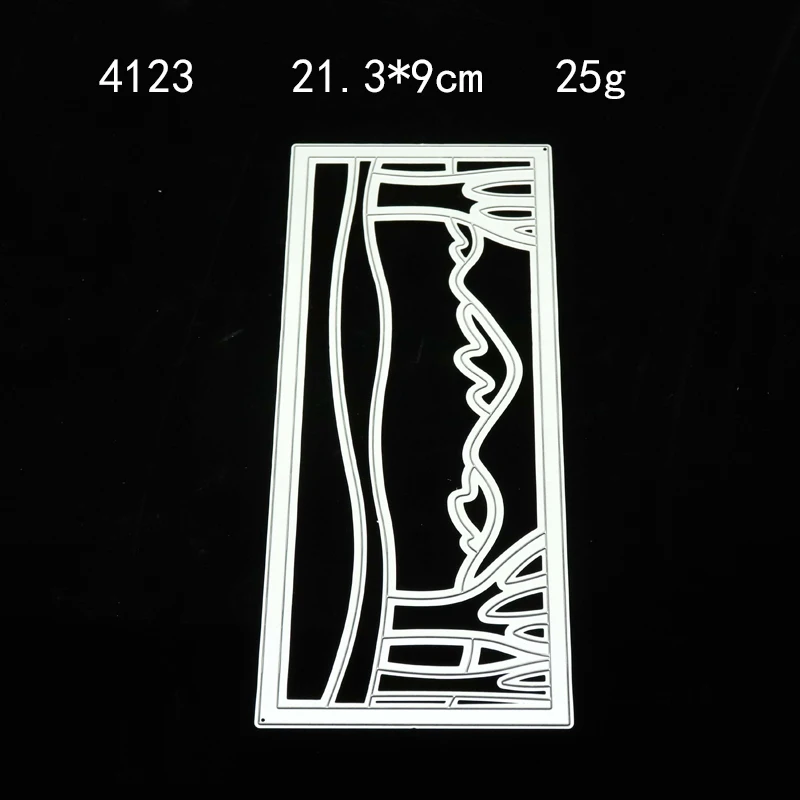 

JC Metal Cutting Dies Forest Ramp Background Template Scrapbooking Decorative Embossing Paper DIY Make Stencil Craft Mold Decor