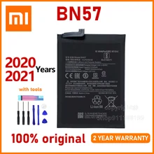 Xiao Mi New 100% Original BN57 5160mAh For Xiaomi Pocophone X3 Poco X3 Pro Mobile Phone Batteries Batteria With Gift Tools