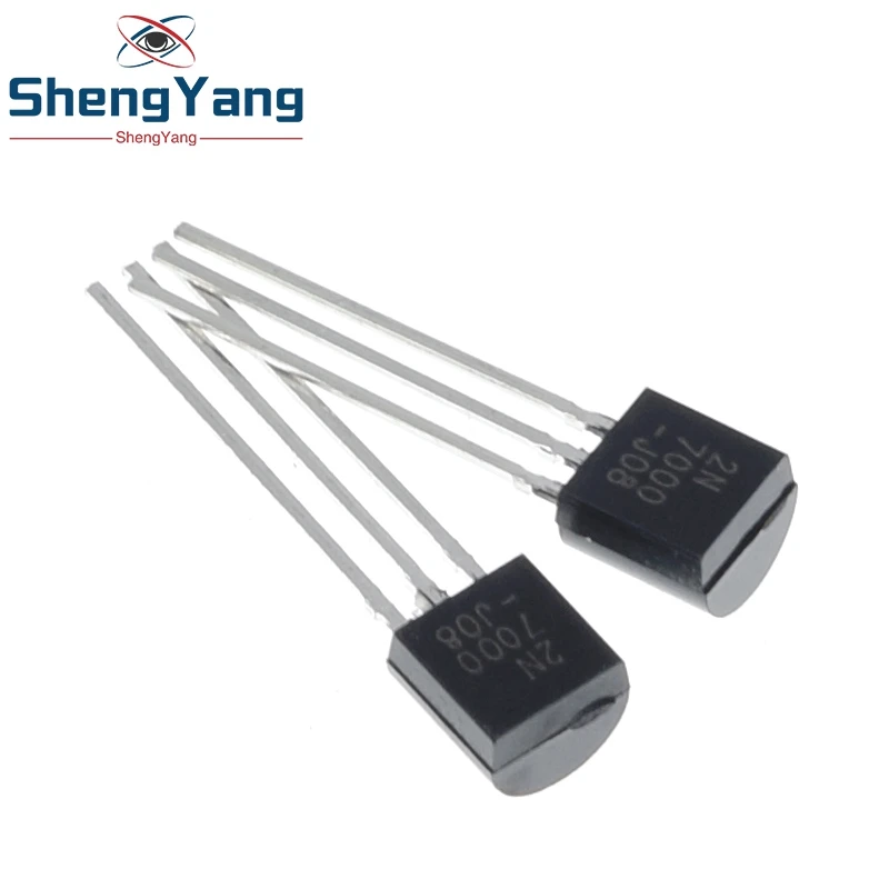 20pcs/lot 2n7000 To92 Small Signal Mosfet 200 Mamps 60 Volts N-channel To-92 New |