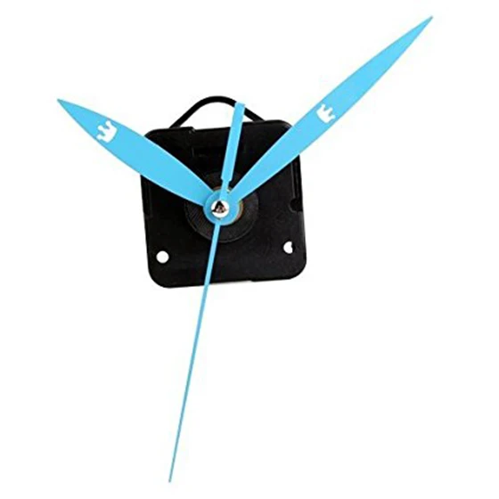 Кварцевые часы механизм синие руки DIY комплект запчастей|Детали и аксессуары для