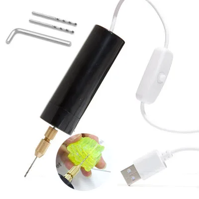 

Portable Mini Electric Hand Drill For Silicone Epoxy Jewelry DIY Accessories Jewelry Making Tool
