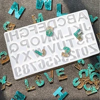diy casting moldoutgeek backward number alphabet jewelry casting mold reversed letter jewelry making mold diy sugar cake craft