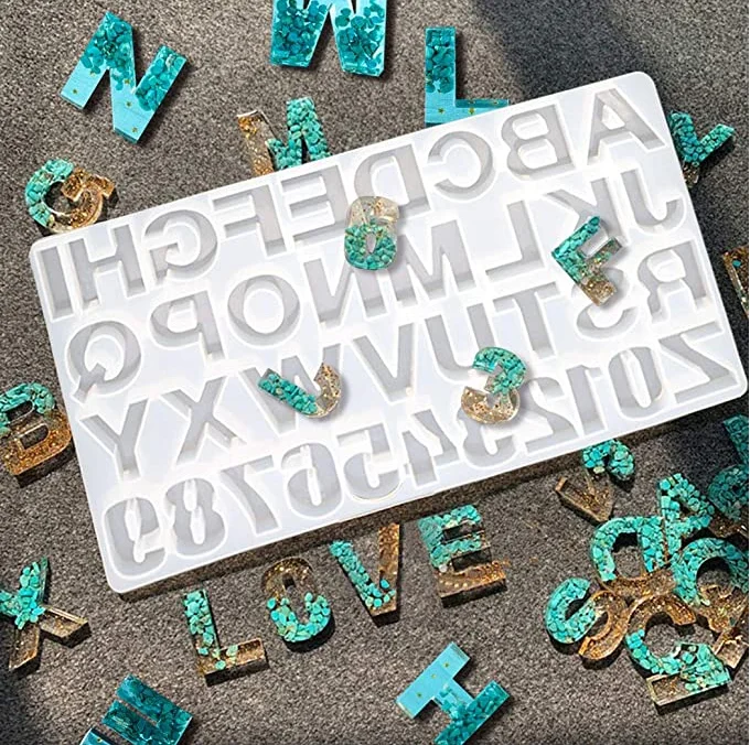 Форма для самостоятельного литья Outgeek форма ювелирных изделий с обратным числом