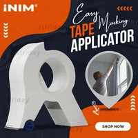 inim%c2%ae easy masking tape applicator painter fast precise tape cutting for doors cabinets window panes home accessories