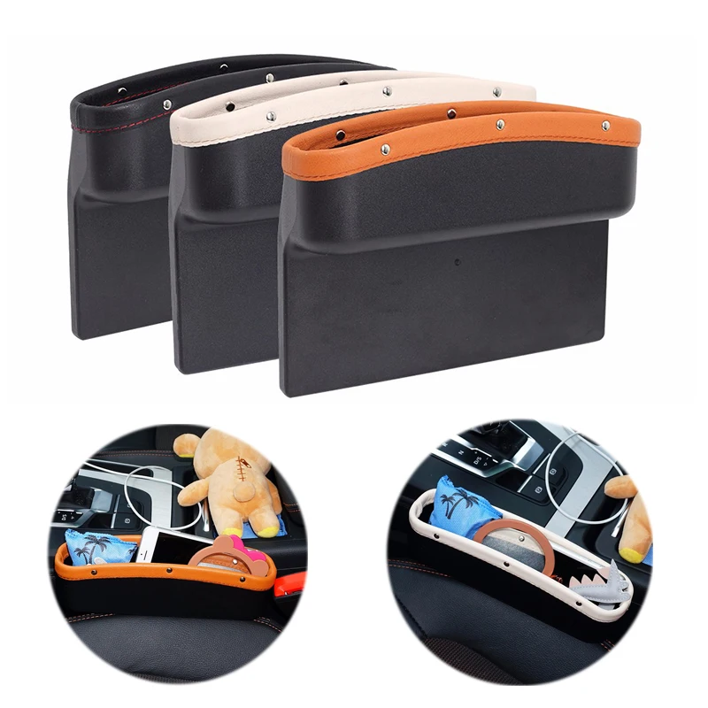 Чехол для автомобильного сиденья MALUOKASA с карманами из искусственной кожи защитой