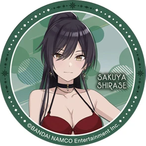 THE IDOLM@ STER аниме Idolmaster Блестящий цветной игровой значок Mano Mamimi Kiriko Yukoku Yuika Hiori Kogane металлический значок брошь на булавке - Окраска металла: 06 Sakuya Shirase