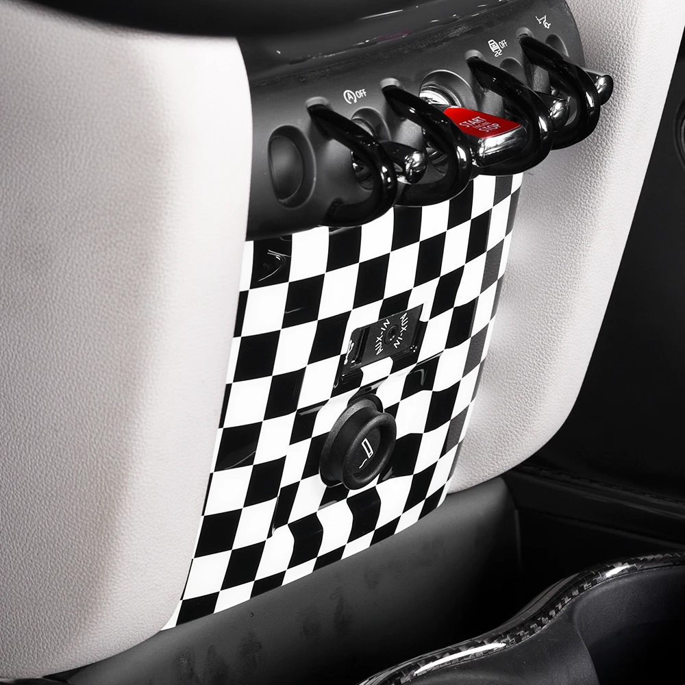 Центр Наклейка на консоль для BMW Mini Cooper S F55 F56 F57F60 CLUBMAN COUNTRYMAN прикуривателя Панель