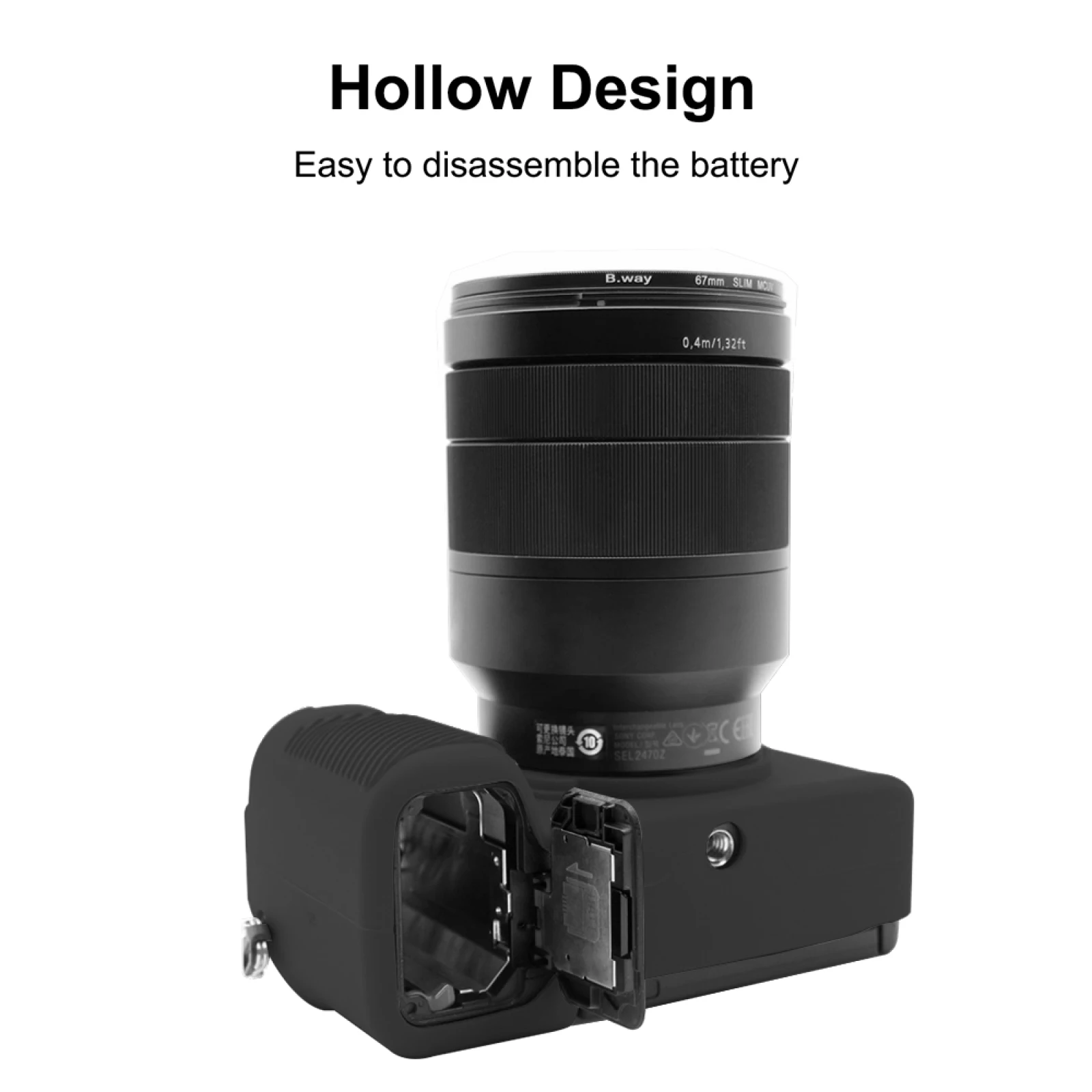 PULUZ Cover Case For Sony A9 / ILCE-9 for A7C ILCE-7C Soft Silicone Camouflage Protective Camera | Электроника