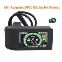 forbestcy ebike hmi speedometer 500c display for bafang bbs mid drive motor kit parts of motorcycles namely front dash panels