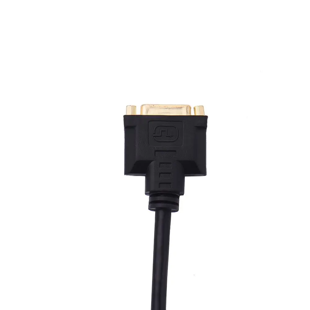 Кабель HDMI-совместимый с DVI Мужской адаптер 24 + 1 золотым покрытием 1080P для HD ТВ
