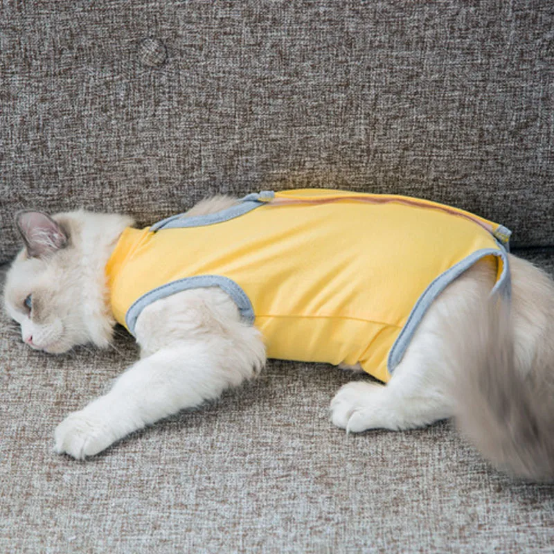 Одежда для домашних животных с защитой от лизания хирургический халат мам и