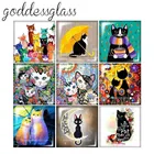 Набор из 10 квадратных кабошонов для фотосъемки, с плоской задней поверхностью, 12202530 мм