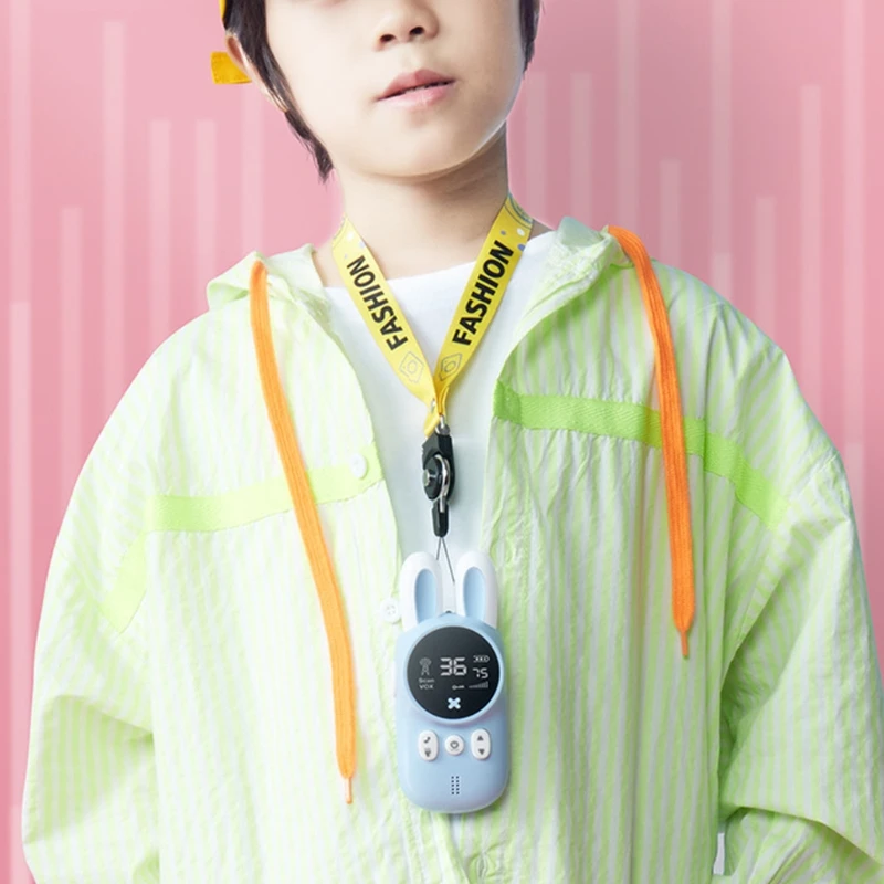 

Children's Walkie-talkie Two-way Radio Children's Gift Toys 3 Km The Best Gift For Outdoor Adventures