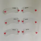 Быстро рисования Руководство многоразовые для бровей трафаретные карандаши для бровей, стойкая краска для усиления цвета визитная карточка DIY молочница вспомогательный Красота инструмент 3 стиля