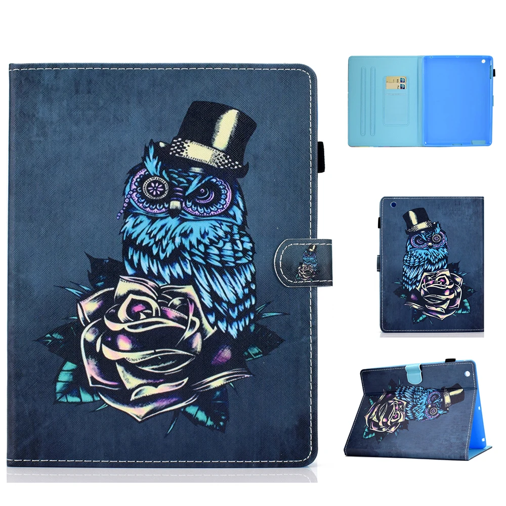 Чехол для iPad 2/3/4 iPad4 защитный чехол подставка из искусственной кожи Магнитный