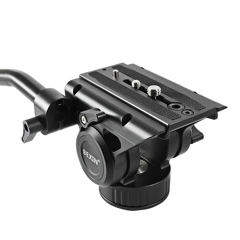 

BEXIN VH-105 Panoramic Tripod Head Hydraulic Fluid Video Head for Tripod Monopod Camera Holder Stand Mobile SLR DSLR