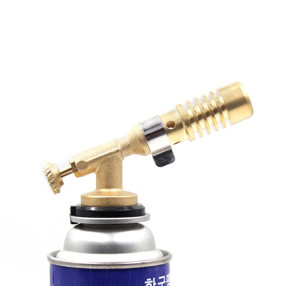 Медь сварки Водостоки фонарь газовая турбо огнемет для кемпинга на открытом