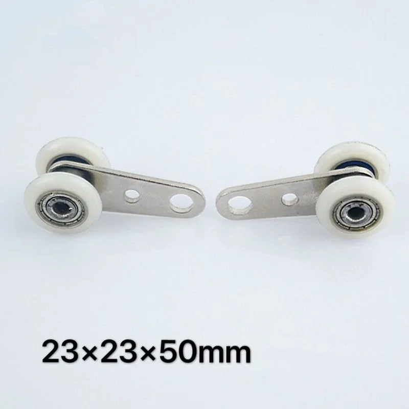 12 шт. детали для оконных занавесок подвесные Двойные колеса с подшипником