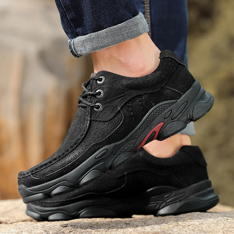 

Zapatos Informales De Hombre Men Leather Casual Shoes Fashion Flat Zapatos Casuales Mens Causal Sapatos Hombre Cuero Man Para De