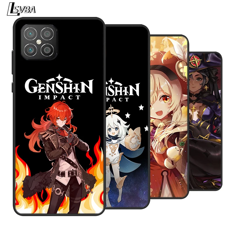 

Soft TPU Silicone Cover Games Genshin Impact For Huawei Nova 8 7 6 SE 5T 7i 5i 5Z 5 4 4E 3 3i 3E 2i Pro Phone Case