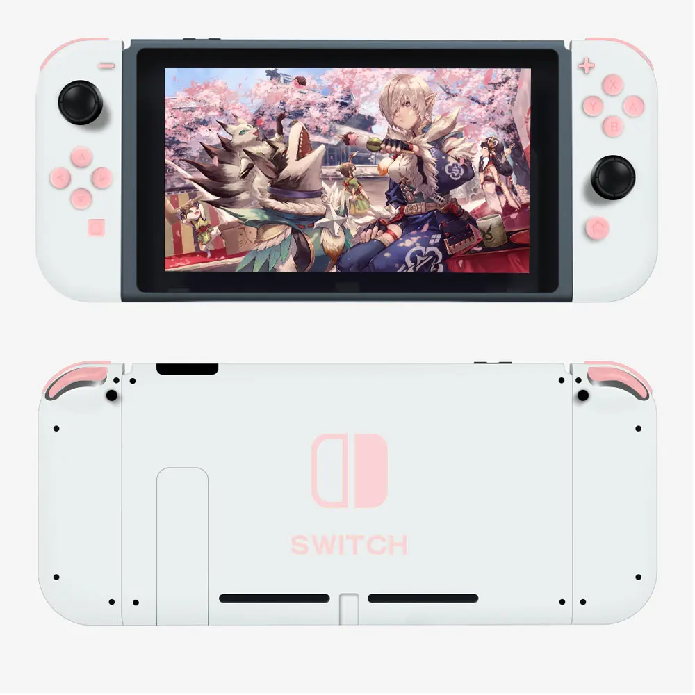 Новинка 2021 г. сменный корпус для консоли Nintendo Switch цвет слоновой кости белый чехол