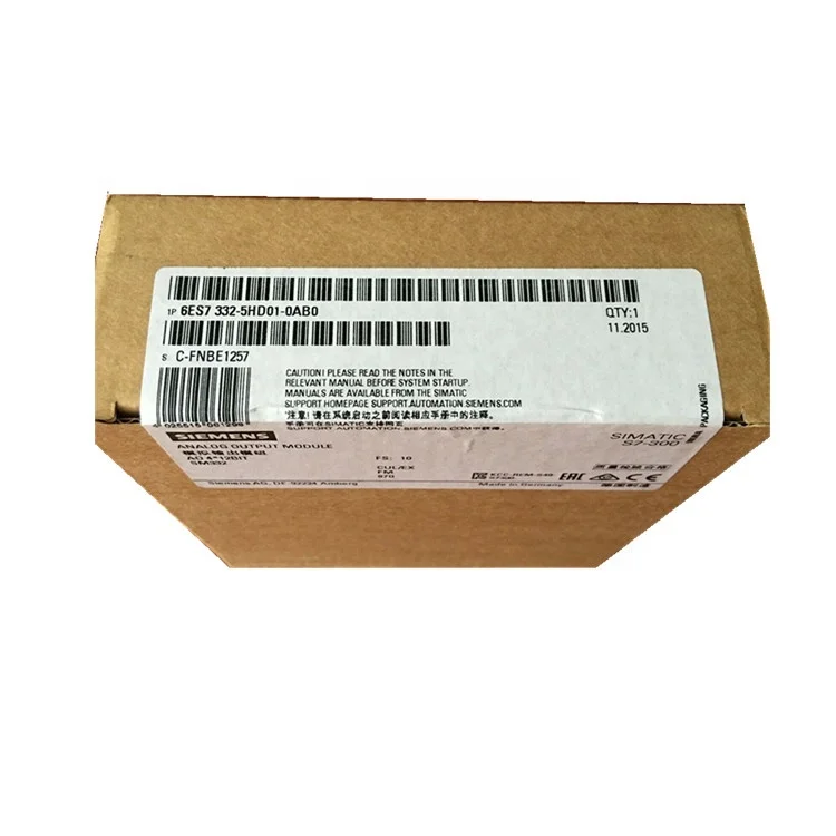 

Новый в коробке 6ES7 332-5HF00-0AB0 plc s7 300