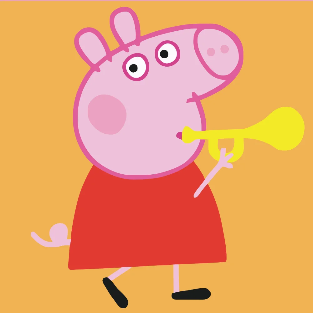 HQ-PIG2 Картина в рамке для раскрашивания, сделай сам, картина по номерам, милые животные, детское изображение, ручная роспись, уникальный подарок для детей, домашний декор, 20x20 см - Цвет: HQ-PIG2
