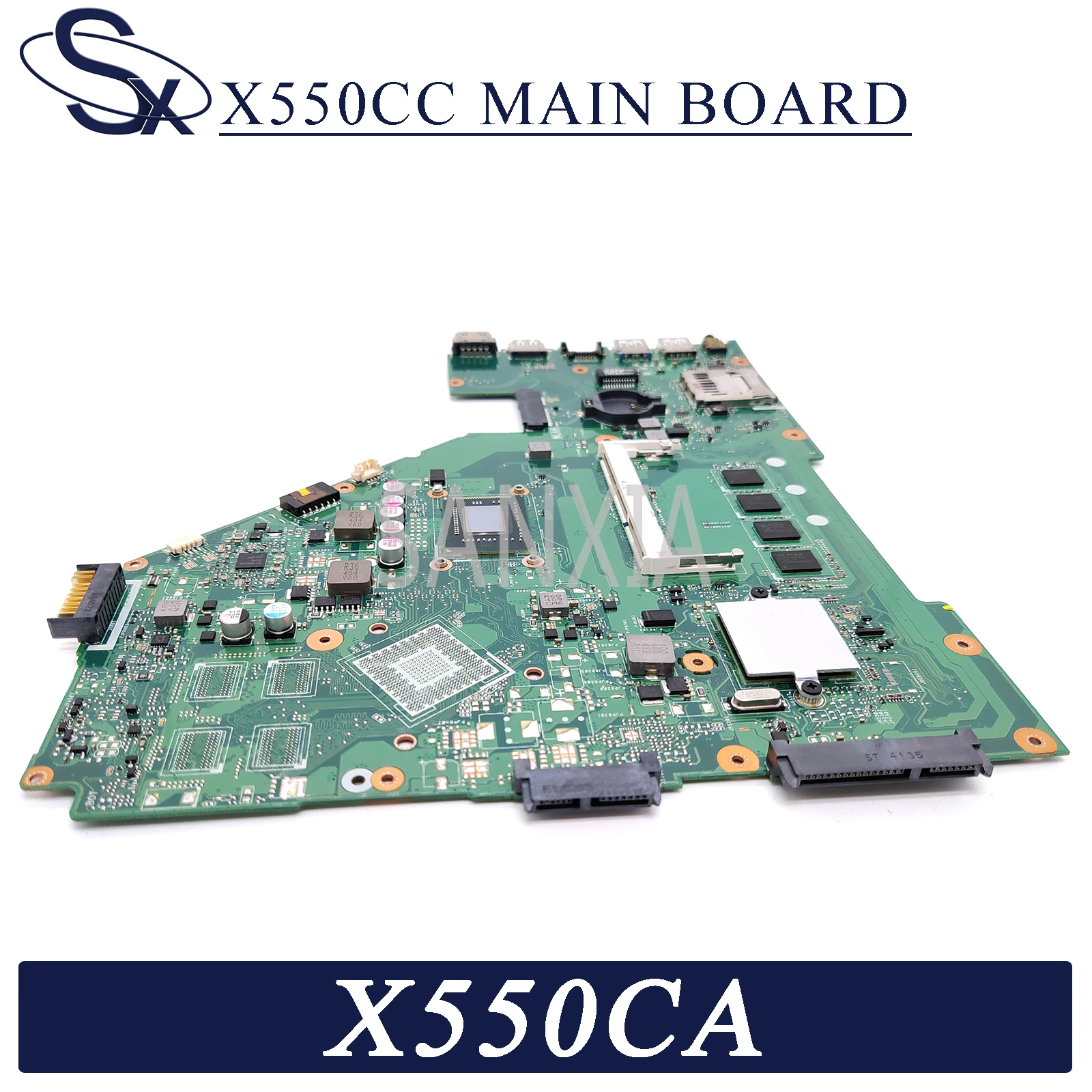 KEFU X550CC материнская плата для ноутбука ASUS X550CA X550CL R510C Y581C X550C оригинальная 4GB-RAM I5-3317U