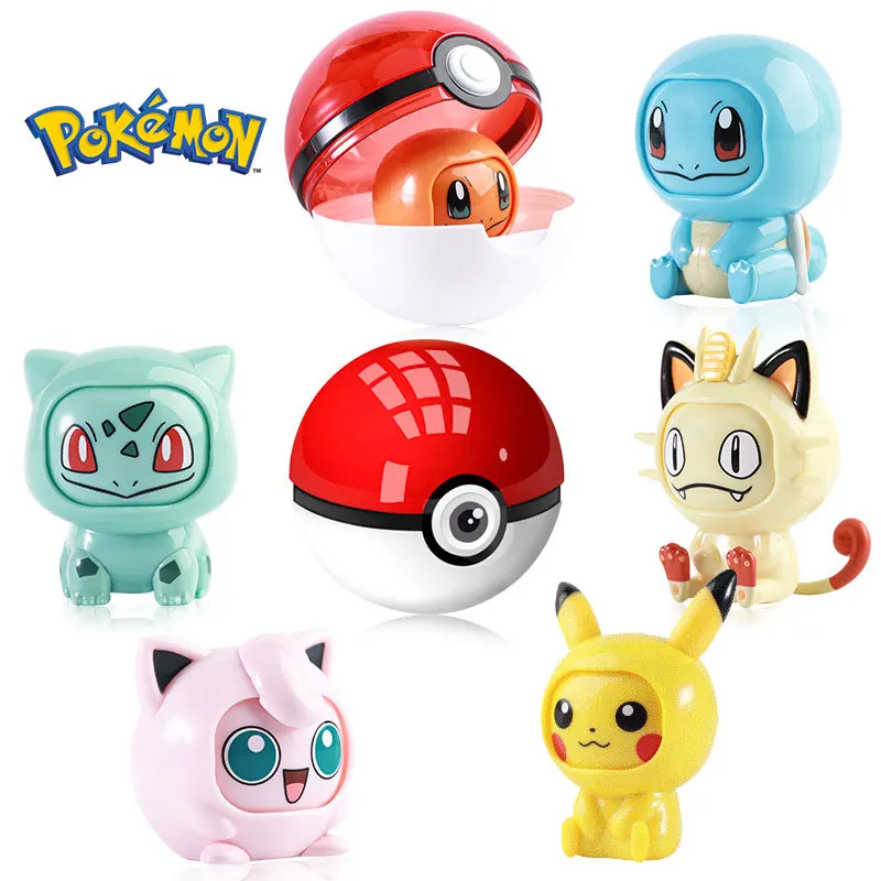 TOMY Pokemon Elf Ball покебол Pikachu Карманный Монстр вариант игрушки экшн-фигурка с