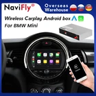 Navifly беспроводной Apple CarPlay декодер коробка для BMW Mini CIC NBT EVO система автомобиля Мультимедиа Поддержка Siri Android Авто Mirror Link