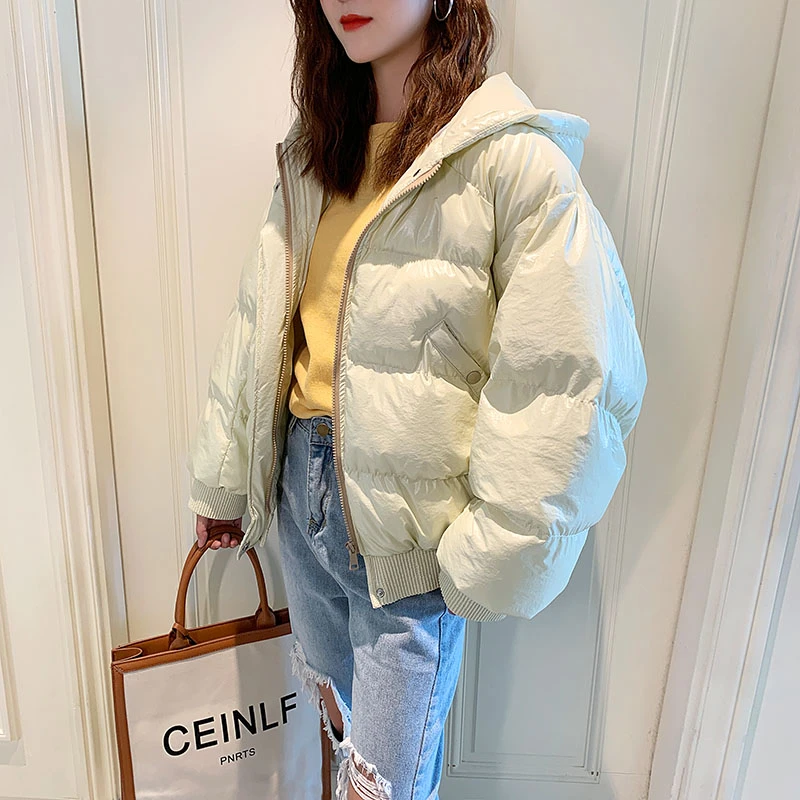 Новинка 2021 водонепроницаемая зимняя куртка Женская парка Свободное пальто с