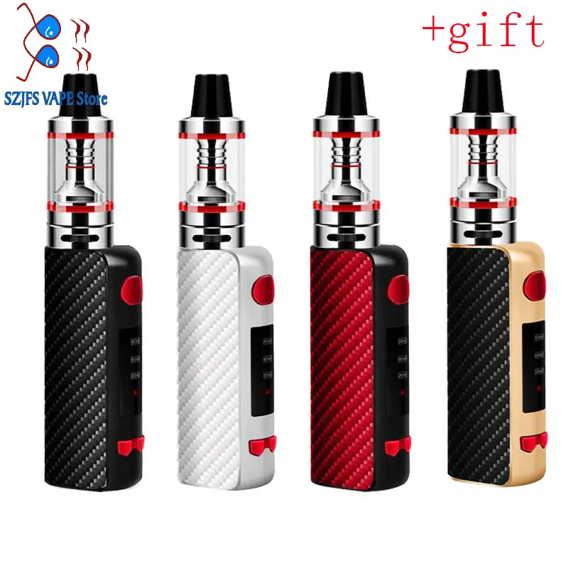 Мини набор 80 Вт электронные сигареты электронный кальян испаритель механический