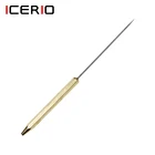 ICERIO 1 шт. рыболовная приманка для подвязки мушек, инструмент для приманки с латунной ручкой, приманка для рыбалки, приманки, вспомогательный инструмент для подвязки