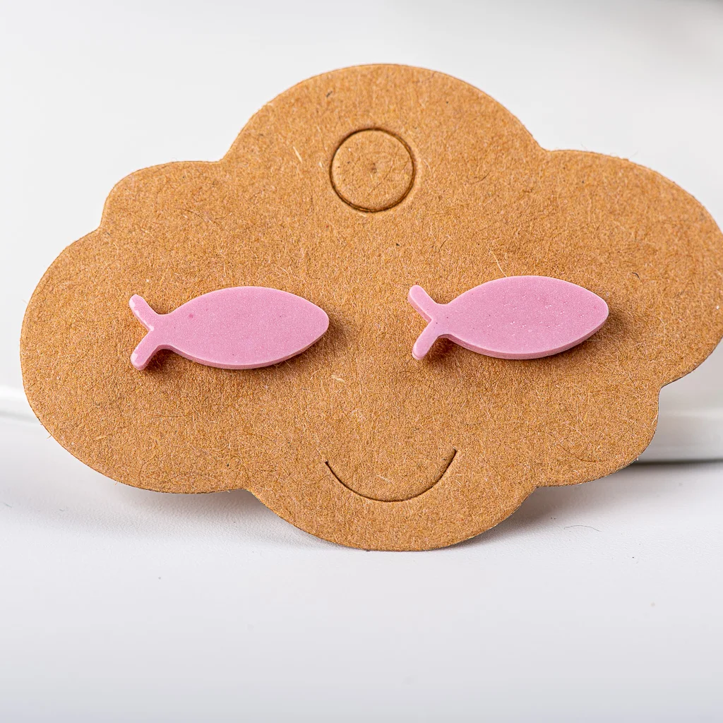 

Серьги-гвоздики из керамики женские DIY ювелирные аксессуары для девочек милые разноцветные летние серьги в Корейском стиле s # KZ521