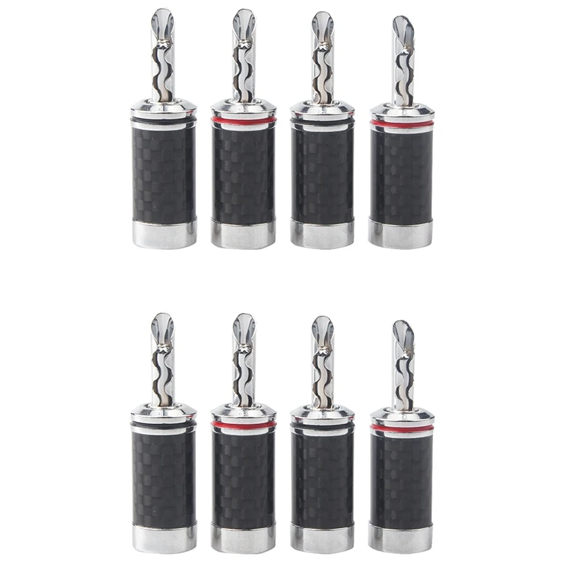 

8 шт., вилки типа «банан»