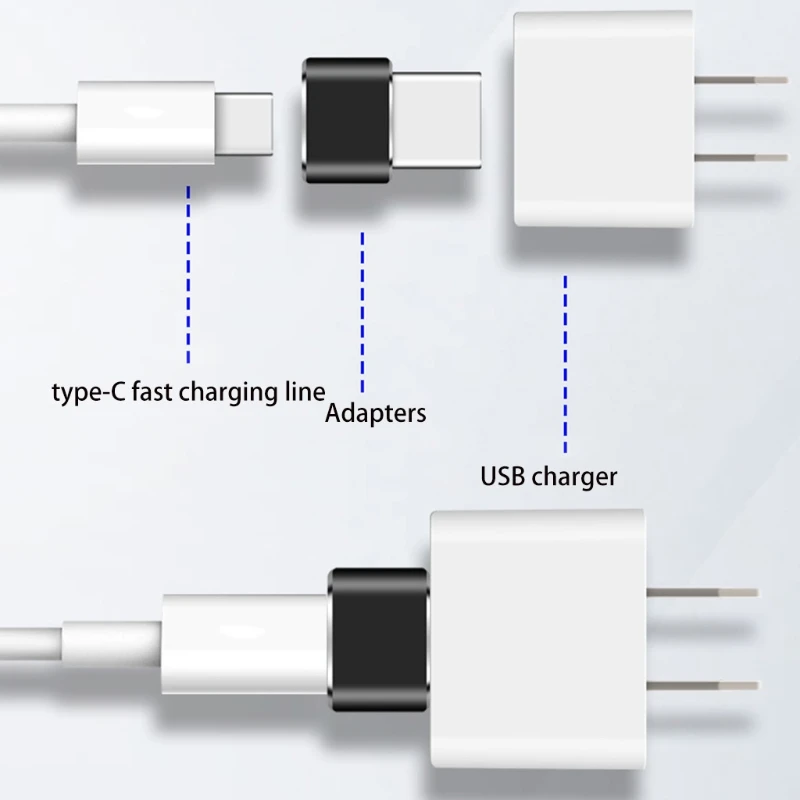 Переходник usb-c 3 1 Type C (гнездо) на USB 0 A (штекер) 2 шт. | Мобильные телефоны и
