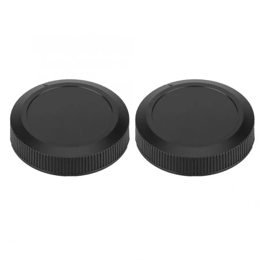 2 шт. портативные пластиковые Объективы для камер Крышка Canon EOSR полноразмерные